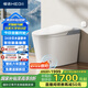 恒潔（HEGII）輕智能馬桶HQ606P 輕音隨心貼翻蓋翻圈無水壓HQ606P 305mm坑距