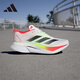 阿迪達斯 （adidas）男鞋子 秋季新款ADIZERO BOSTON 波士頓12透氣緩震競速跑步鞋 白/黑色/亮紅 41