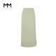 麥檬MM四季衣櫥百搭職場(chǎng)氣質(zhì)半身裙商場(chǎng)同款夏5F2241011 豆綠 M