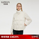 歌莉婭    新中式鵝絨羽絨服  1CCC8B670 05W米白 S