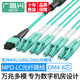 廣昌興（G.C.X）電信級萬(wàn)兆多模光纖跳線(xiàn)MPO母-LC 4對母頭分支集束光纖兼容10/40/100/200/400G光模塊收發(fā)器連接線(xiàn) OM4多模8芯光纖連接線(xiàn) MPO母-LC 20米