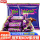 KDV 俄羅斯進口紫皮糖500g*2袋 扁桃仁夾心婚慶喜糖果批發(fā)年貨零食 【約136?！?00g*2袋