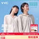 VVC防曬衣女夏季新款防紫外線寬松短款外套時(shí)尚洋氣外套 雪山白 M 