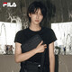 FILA 斐樂(lè)【黑武士】挎包男包2025秋時(shí)尚休閑單肩包斜挎包隨身包黑色