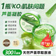 DAGO天然蘆薈膠補(bǔ)水保濕曬后傷修復(fù)消皮膚炎100%非醫(yī)用級(jí)男士專用300g