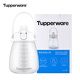 特百惠（TupperClean）登百特特百惠大肚杯1.1L大容量男女款兒童戶外運動塑料吸管直飲雙 棉花白