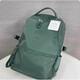 LULULAM LULU露露lemon背包lulu new crew backpack多功能瑜伽健身包雙肩旅行 綠色