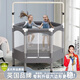 EunSung英國兒童蹦蹦床跳跳床家用室內吊環(huán)秋千寶寶彈跳床健身蹭蹭床護網(wǎng) 40英寸 1.01米+調節單杠