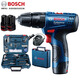 博世（BOSCH） 電動(dòng)螺絲刀充電手電鉆沖擊鉆兩用家用GSB120-LI鋰電鉆12V起子機(jī) 【2.0雙電】標(biāo)配+108件博世套裝