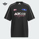 阿迪達(dá)斯 （adidas）【滔搏運(yùn)動(dòng)】Originals三葉草女子MOTO GFX TEE運(yùn)動(dòng)短袖T恤 KG6678 M