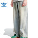 阿迪達斯 （adidas）三葉草男子DENIM JEANS運動(dòng)休閑長(cháng)褲JY6292 JY6292 均碼 37