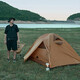 牧高笛（MOBIGARDEN）冷山2帳篷 戶外露營徒步防風(fēng)防雨雙人帳篷 MZ093005 暖沙色