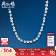 周六福（ZLF）S925銀飾項(xiàng)鏈女光珠鏈無吊墜百搭簡約銀飾圓珠素鏈配飾 素鏈42cm
