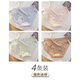 雅鹿冰絲無痕內(nèi)褲女抗菌薄款夏季女三角褲純色簡約舒適透氣面膜褲少女 【藍(lán)+綠+杏+咖】 4條 XL 【115-135斤 】 健康舒適