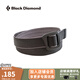 Black Diamond黑鉆戶外編織BD鉆石礦腰帶男士簡(jiǎn)約時(shí)尚百搭免打孔便捷調(diào)節(jié)褲帶 Black-D3I5 S