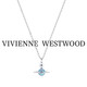 VVIENNE WESTLOCK[代購現(xiàn)貨]西太后項(xiàng)鏈女正品ORB系列冰川藍(lán)項(xiàng)鏈送女友生日禮物