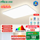 雷士（NVC）吸頂燈客廳大燈主燈全光譜LED護(hù)眼智能燈具【國家補(bǔ)貼】未來光 【輕辰】132W全光譜護(hù)眼防眩