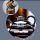 茗鳳祥合金高端電陶爐X1電陶爐高端煮茶爐家用超薄自動(dòng)保溫煮茶壺 X1電陶爐+財鼠壺灰+4個(gè)防燙杯