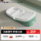 ABCMOKOO嬰兒防吐奶斜坡墊防嗆奶枕頭0-3歲新生兒哺乳枕-PROMAX無極款