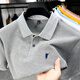 POLO SPORT美國拉夫勞倫奧萊品牌折扣保羅短袖T恤男棉夏季新款刺繡馬標polo 灰色[100％純棉] L-170[適合120-140斤] 均碼