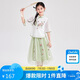 笛莎（DEESHA）笛莎童裝女童優(yōu)雅氣質(zhì)套裝夏裝中大童蘇博聯(lián)名新中式套裝