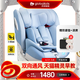 環(huán)球娃娃（GLOBALKIDS）兒童汽車安全座椅精靈版0-12歲新生兒適用寶寶座椅i-size認證 精靈pro藍（陽離子三防面料） 無規(guī)格