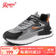 強人運動(dòng)休閑男鞋透氣輕便緩震特大碼戶(hù)外慢跑鞋 JD603001 黑灰 47碼