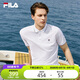 FILA 斐樂官方polo衫男2025年夏季涼感短袖t恤透氣男士休閑商務(wù)上衣