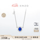 ENZO 雪花系列 18K金藍寶石鉆石項鏈女 EZV8390   七夕禮物 18K金藍寶石鉆石項鏈 45cm