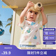 巴拉巴拉嬰兒t恤寶寶上衣男女童短袖2025夏季親膚舒適可愛萌209225117204
