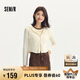 森馬（Semir）外套女短款分割純色小個(gè)子衣服秋季正肩緊身連帽夾克101524108005