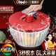 歐樂(lè)多（Olodo）德國(guó)蔬菜脫水器蔬菜甩干器家用沙拉脫水器手動(dòng)甩干機(jī)廚房洗菜神器 蔬菜脫水【6升大容量】清洗蔬菜