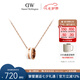 丹尼爾惠靈頓（DanielWellington）DW項(xiàng)鏈女情侶吊墜時尚首飾玫瑰金生日禮物女DW00400153