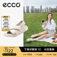 愛步（ECCO）涼鞋女 夏季軟底泡芙鞋交叉帶厚底拖鞋外穿 科摩206653 石灰色20665301378 36
