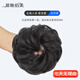 慕斯佰美丸子頭假發(fā)圈真發(fā)假發(fā)發(fā)圈時(shí)尚頭飾女士盤(pán)發(fā)卷花苞真頭發(fā)女發(fā)圈 卷發(fā)圈 自然黑【真人發(fā)絲】 約25g