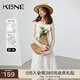 KBNE連衣裙女白色吊帶裙長裙小白裙2025夏季新款小個(gè)子背心裙子 白色 S