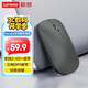 聯(lián)想（Lenovo）無(wú)線(xiàn)藍牙鼠標充電鼠標輕音鼠標 Air Handle輕音雙模鼠標 便攜辦公鼠標 風(fēng)暴灰