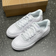 李寧新秀籃球文化鞋2025春季新款男女同款時(shí)尚休閑鞋板鞋ABCV007 ABCV007-2標準白 41