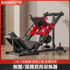 康斯特（KANGSITE）倒蹬機綜合訓練器健身房商用健身器材腿部力量訓練家用哈克深蹲機 倒蹬機+150kg原膠杠鈴片