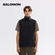 薩洛蒙（Salomon）男款 戶(hù)外運動(dòng)日常都市風(fēng)尚山野休閑背心馬甲 AMPHI LIGHT VEST 黑色C28509 M 170/92A