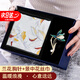 紀詩哲（GIEVSZHE）玉蘭花胸針高檔女蠶絲圍巾禮盒西裝外套胸花真絲巾生日禮物送女友 玉蘭花胸針+景中花絲巾