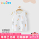 優(yōu)奇寶寶背心上衣夏季薄款嬰兒夏裝t恤純棉紗布衣服夏天女無袖小背心