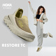 HOKA男女款夏季舒緩TC戶外休閑鞋RESTORE TC登山輕便緩震 【新色】豆蔻綠/ 野菇灰 42.5