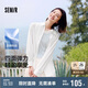 森馬（Semir）UPF50+防曬衣女中長款涼感襯衫2025夏寬松遮肉薄外套109325105001