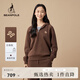 beanpole濱波春秋女士美拉德休閑連帽半拉鏈長(zhǎng)袖衛(wèi)衣 栗色 M 165/88A M