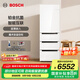 博世（BOSCH）冰箱 M6四開門多門406L大容量家用變頻電冰箱 超薄嵌入式 鉑金抗菌 風(fēng)冷無霜 支持國家補貼 KGF42VA20C