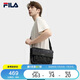 FILA 斐樂【黑武士】斜挎包男包2025復(fù)古翻蓋時尚休閑挎包老花單肩包