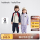 巴拉巴拉balaone兒童套裝男童女童寶寶長(zhǎng)袖2025秋學(xué)院風(fēng)舒適208325104204