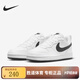 NIKE耐克正品 COURT (GS) 兒童小白鞋日常通勤板鞋童鞋運動鞋跑步鞋 DV5456-104 37.5