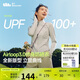 蕉下（beneunder）防曬衣女防紫外線外套短款辣妹立領(lǐng)修身AL819淺炭灰M